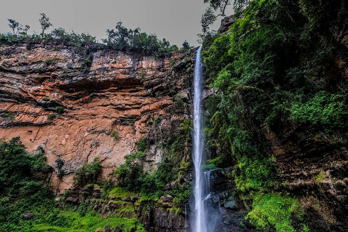 Waterfall in SAFCOL forest